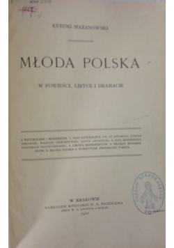 Młoda Polska w powieści, liryce i dramacie, 1902 r.