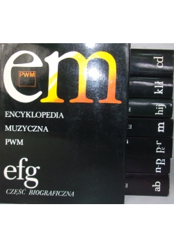 Encyklopedia muzyczna, zestaw 8 książek