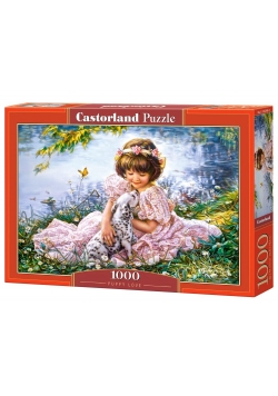 Puzzle 1000 Puppy Love CASTOR