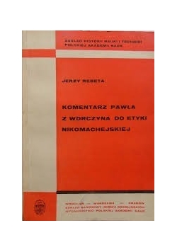 Komentarz Pawła z Worczyna do etyki nikomachejskiej
