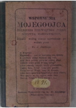 Wspomnienia mojego ojca, 1887 r.