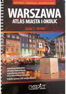 Warszawa atlas miasta i okolic