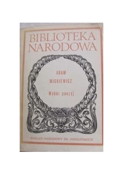Biblioteka narodowa wybór poezji