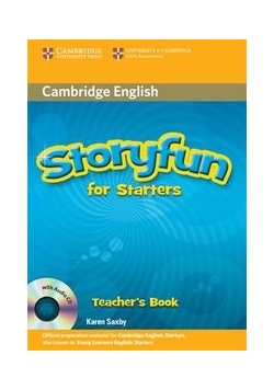 Storyfun for Starters Teacher's Book + CD,Nowa