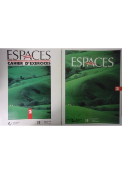 Espaces 2, zestaw 2 książek
