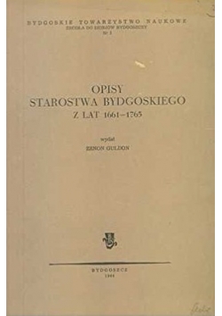 Opisy starostwa bydgoskiego