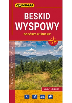 Beskid Wyspowy mapa laminowana 1:50 000