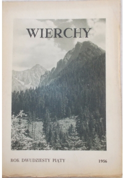 Wierchy, rok dwudziesty piąty