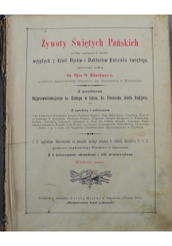 Żywoty Świętych Pańskich 1894 r.