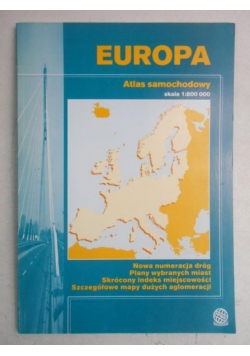 Europa - Atlas samochodowy