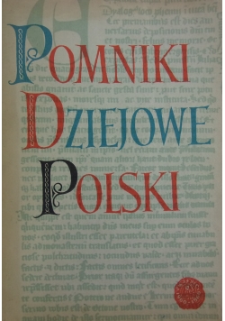 Pomniki dziejowe Polski, seria II - tom VII część 3