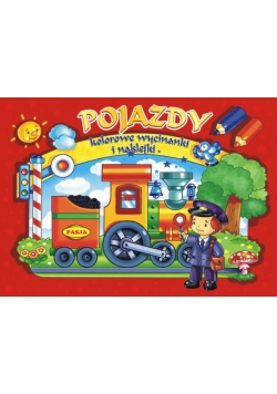 Kolorowe wycinanki, malowanki - Pojazdy PASJA