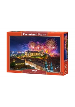 Puzzle 500 Poland - Fireworks CASTOR