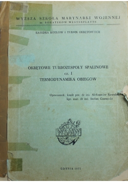 Okrętowe turbozespoły spalinowe Część I