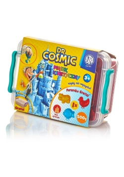 Piasek kinetyczny Dr Cosmic czerwony 500g