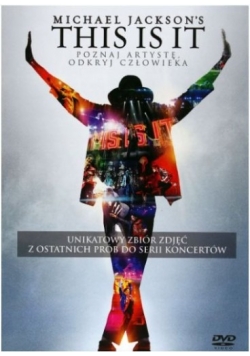 Michael Jackson This is it Płyta DVD NOWA