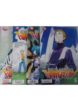 Neon Genesis Evangelion, zestaw 4 komiksów