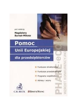 Pomoc Unii Europejskiej dla przedsiębiorców