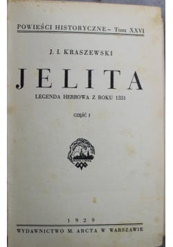 Jelita Część 1 1929 r