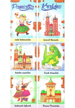 Zakładka. Pamiątka z Krakowa - dzięcięca