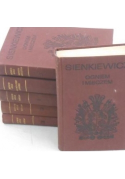 Sienkiewicz, zestaw 5 książek