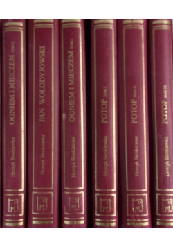 Trylogia Sienkiewicza, zestaw 6 książek