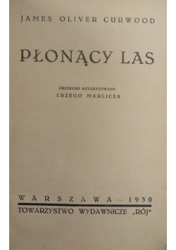 Płonący las ,1930 r.