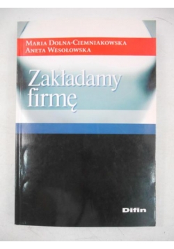 Zakładamy firmę