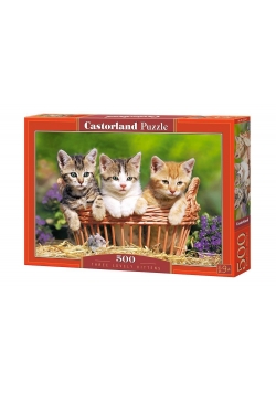 Puzzle 500 Trzy piękne kociaki CASTOR