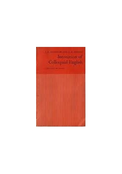 Intonation of Colloquial Engilsh