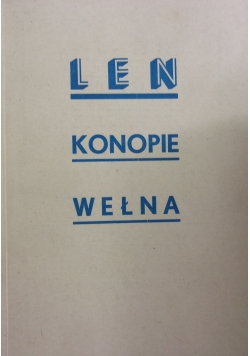 Przewodnik po pawilonie. Len, konopie, wełna