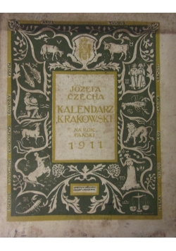 Kalendarz Krakowski na Rok Pański 1911, 1911 r.