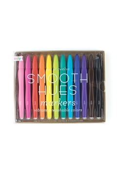Flamastry Ergonomiczny Kształt Smooth Hues 12 flamastrów
