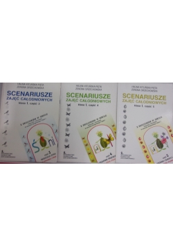 Scenariusz Zajęć całodniowych klasa I,Zestaw 3 książek