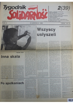 Tygodnik Solidarność Nr 2