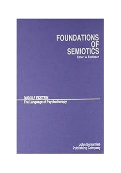 Foundations of semiotics