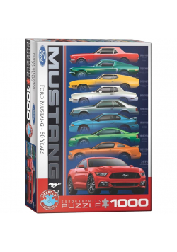 Puzzle 1000 Ford Mustang - 50 lat
