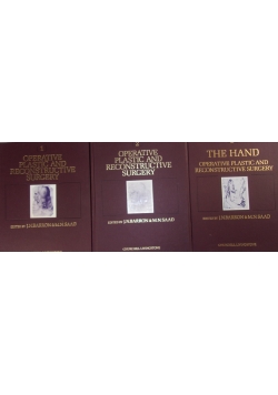The Hand. Operative plastic and reconstructive surgery