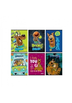 Zeszyt A5/54K kratka Scooby Doo (10szt)