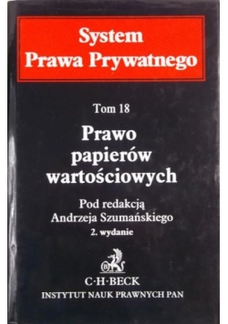 Prawo papierów wartościowych t.18