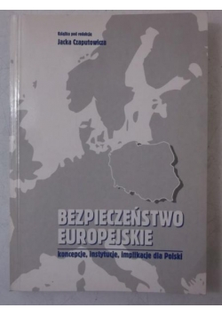 Bezpieczeństwo Europejskie. Koncepcje, instytucje, implikacje dla Polski