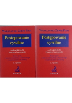 Postępowanie cywilne , tom 2 a i b
