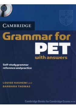 Cambridge Grammar for PET with answers
