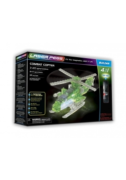 Klocki laser pegs 4 w 1 Combat Copter