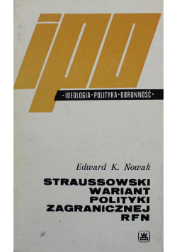 Straussowski wariant polityki zagranicznej RFN