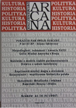 Dwumiesięcznik Arcana, nr 16