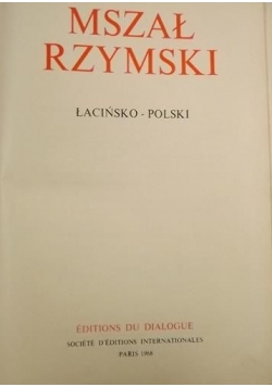Missale Romanum ex decreto concilii tridentini, 1939 r.
