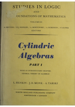 Cylindric Algebras Part I