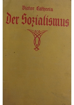 Der Socialismus, 1919r.