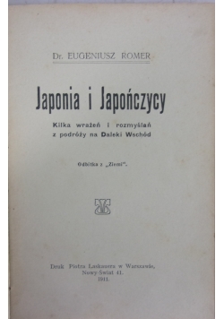 Japonia i Japończycy,1911r.